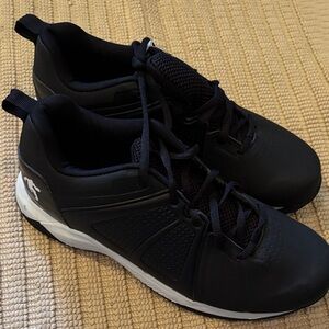 Shoes athletic mens new size 7.5M AND1 man made materials Black and White